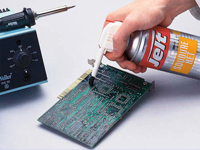 Jelt Soudure Net Fg - Solder Flux Cleaner Spray on Printed Circuit Board -  400 ml - 7251
