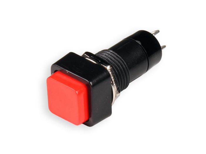 Pulsador Panel con Enclavamiento - Interruptor - Rojo - BR70-00018