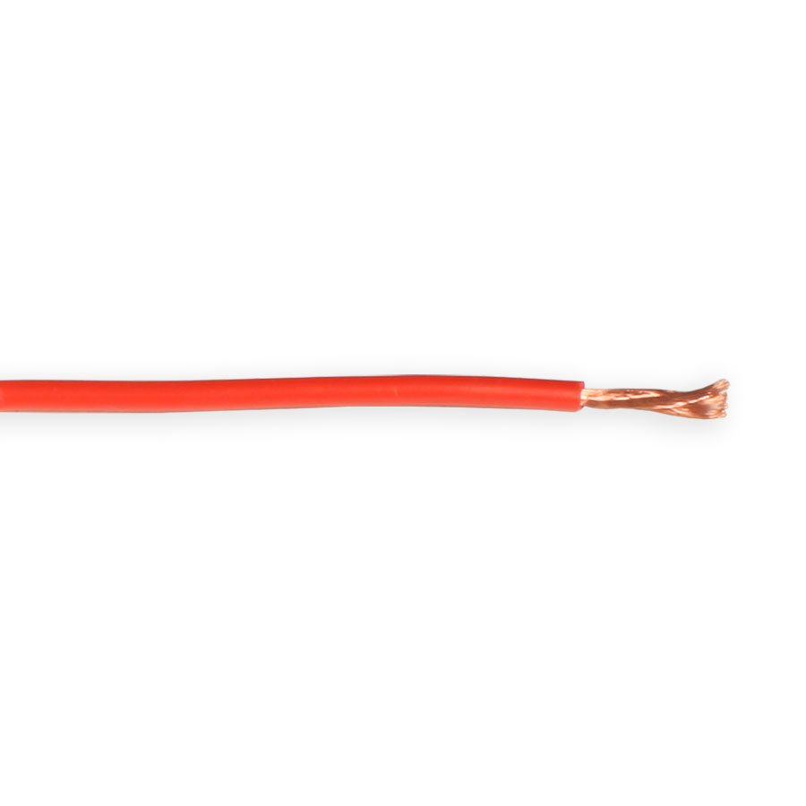 Stäubli FLEXI-E 0,50 - Unipolar Multifilament Cable Very Flexible PVC 0.50 mm² - Red - 60.7004-10022