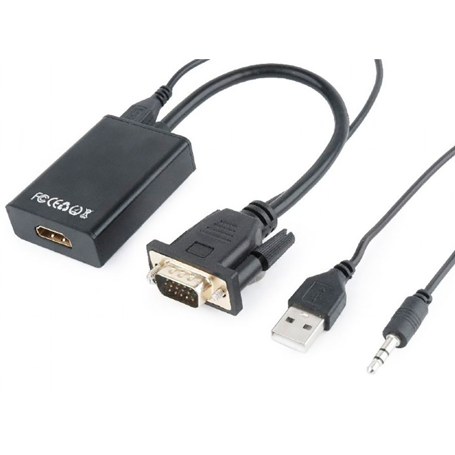 Cablexpert A-HDMI-01 - VGA to HDMI Adapter Cable