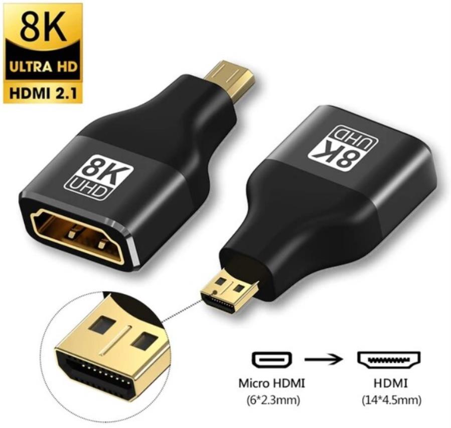 Adaptador Micro HDMI a HDMI hembra
