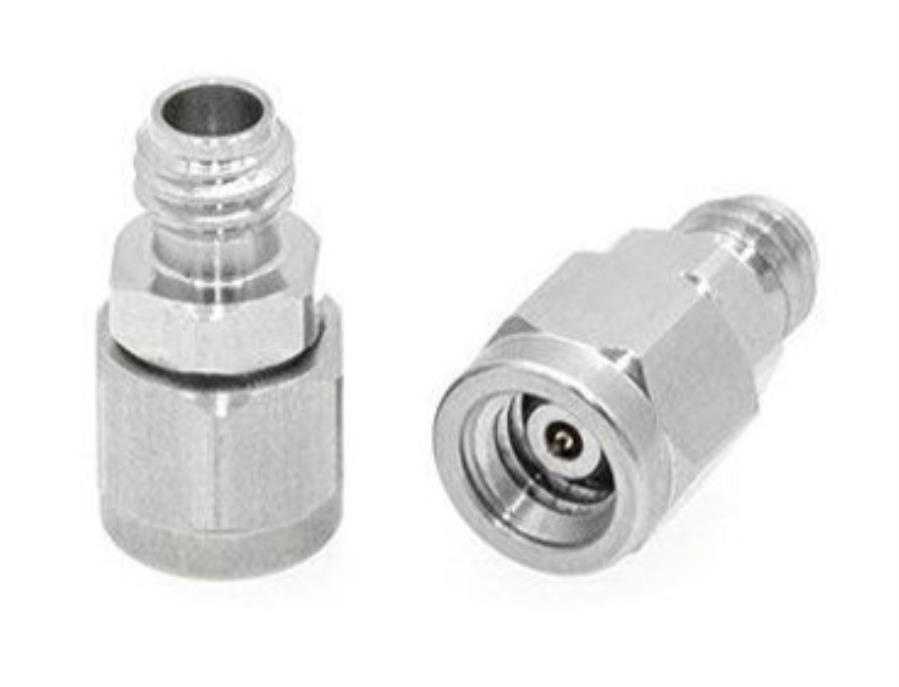 RF ONE A11002B - 1.0 mm Male to 1.0 mm Female Adapter - 110 GHz VSWR 1.35