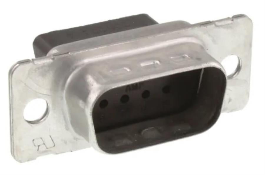 TE Connectivity AMPLIMITE HDP-20 - sub-D male connector 9 contacts for crimping - 205204-4