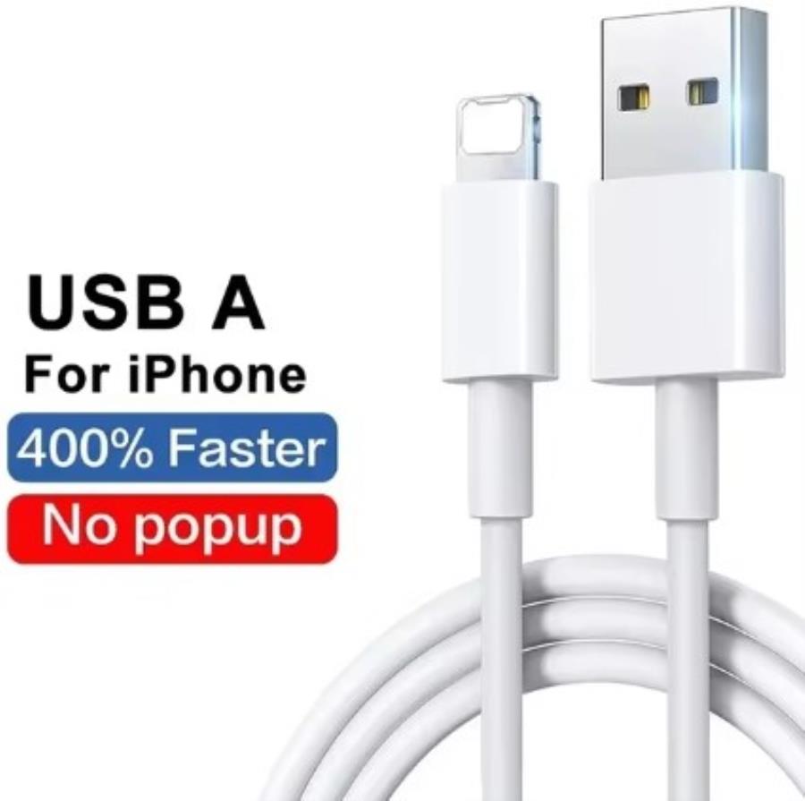 Connexion Lightning - USB-A mâle 30 W - 1 m