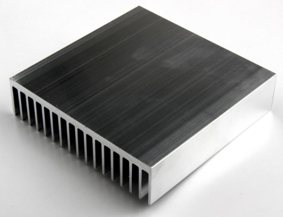 Dissipador para LED/PCB 100 x 100 mm - H: 25 mm para módulo SQUARE 100