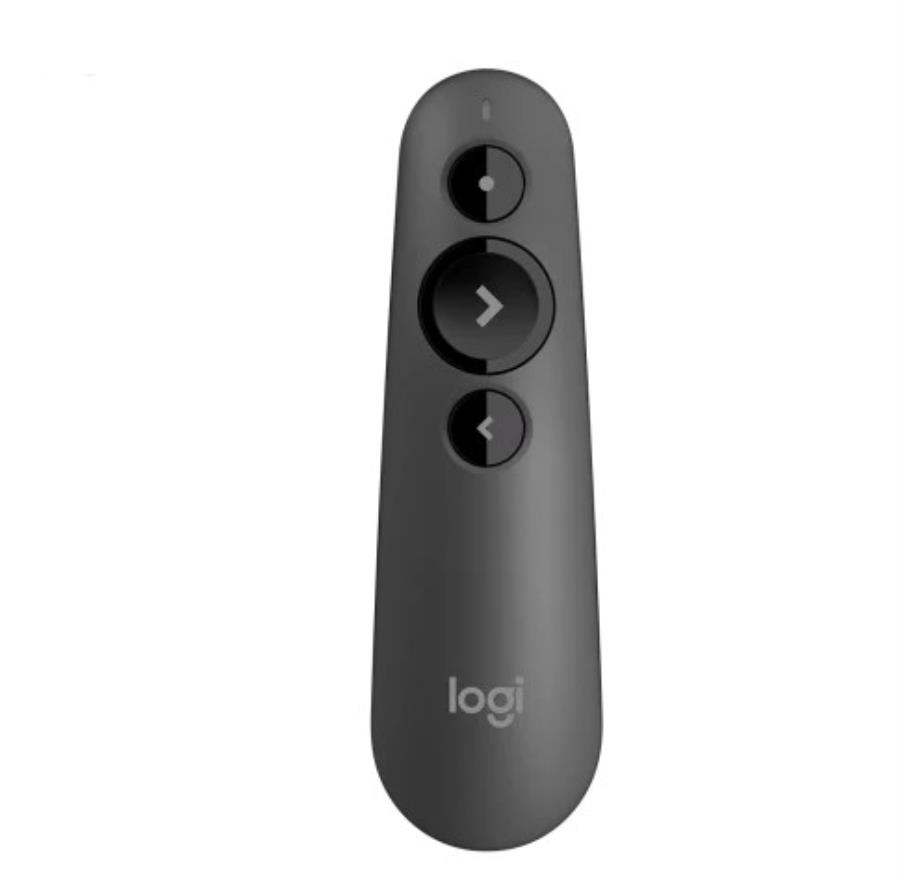 Logitech R500S - Puntero Láser Bluetooth/RF 20 m - Grafito - 910-005843