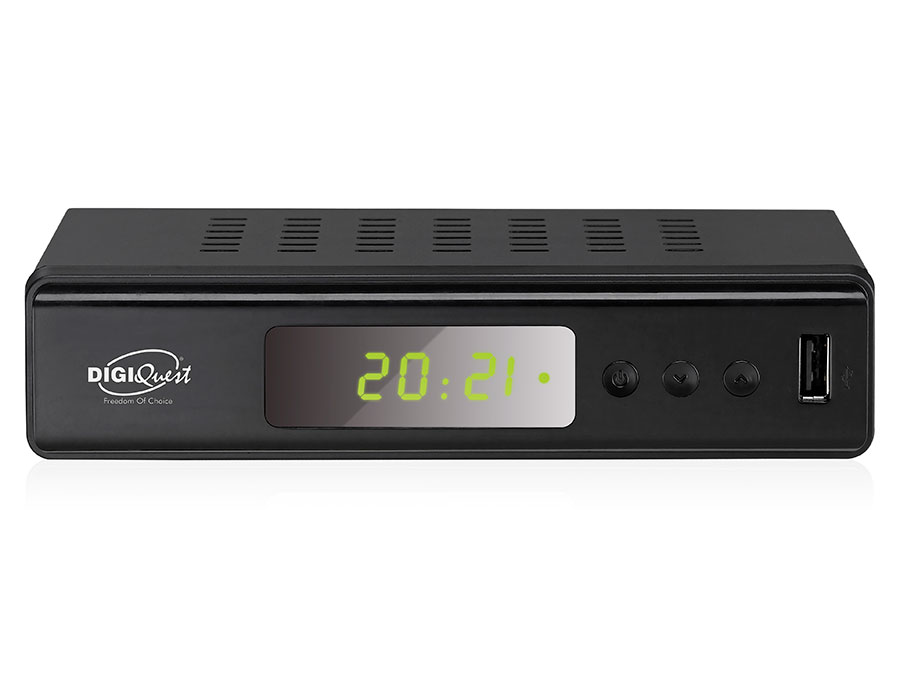 DIGIQuest TWIN TUNER Small Edition - Double tuner Full HD TDT decoder with  recording function - RICD1201_SE