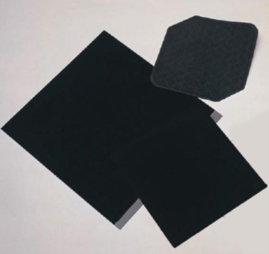 QuinTech TP-060-T5 - Toray™ carbon paper treated with 5% PTFE - 20 x 20 mm - Thickness: 0.19 mm - 11902