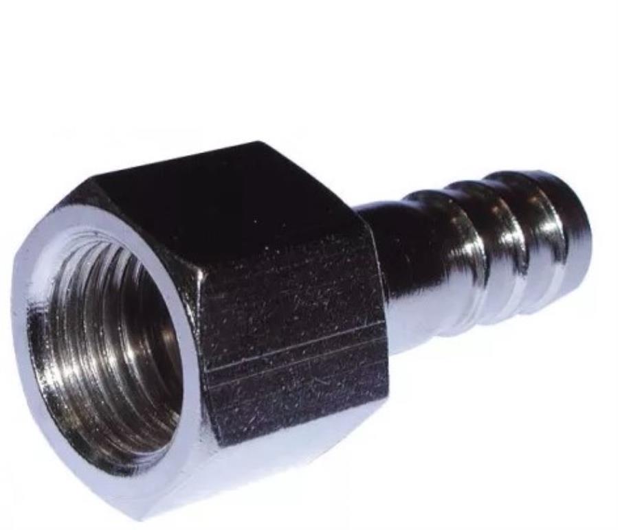 AIGNEP 03050 00 01 CL NB - 3/8” female fitting to 12 mm nipple nickel plated - 5 units