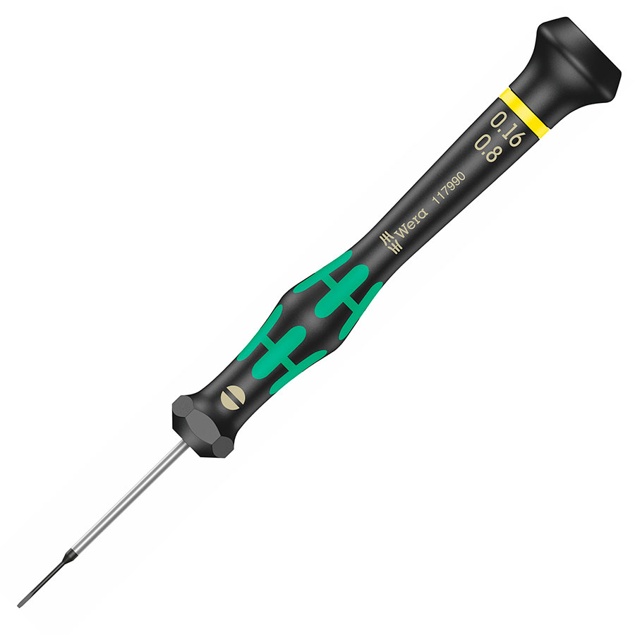 Wera 2035 0,16x 0,8 x 40 mm - Screwdriver for slotted screws, electronic appliances - 05117990001