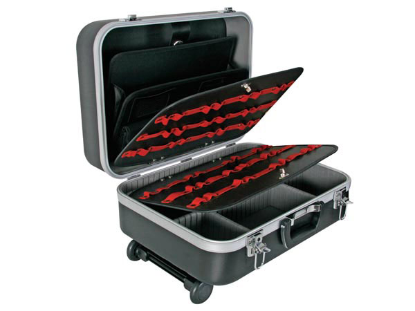 ABS 455 x 335 x 190 mm Tool Case - with Wheels - 1819-T1