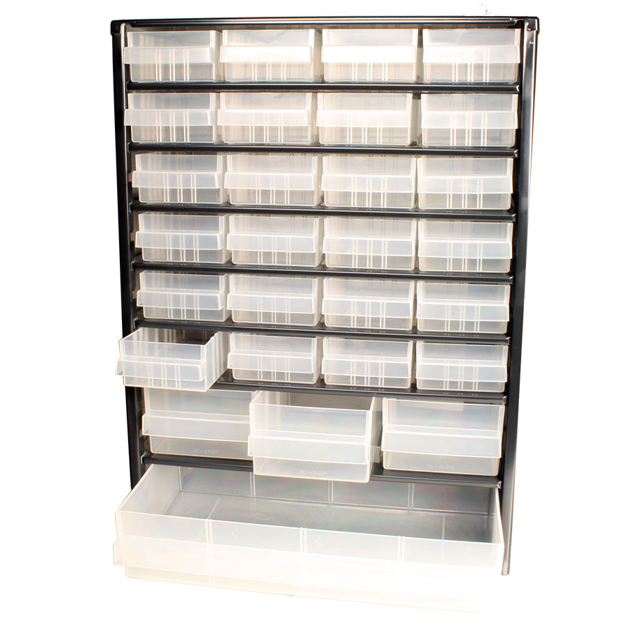 raaco 936-01 - Cabinet with 28 Drawers - Total: 150 x 306 x 417 mm - 928-123