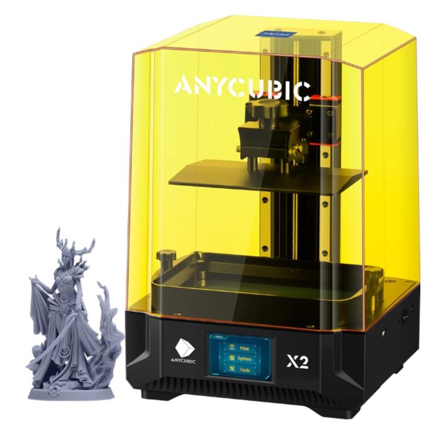 Anycubic Photon Mono X2 + Wash & Cure 3 - Resin 3D Printer - 60 mm/h ...