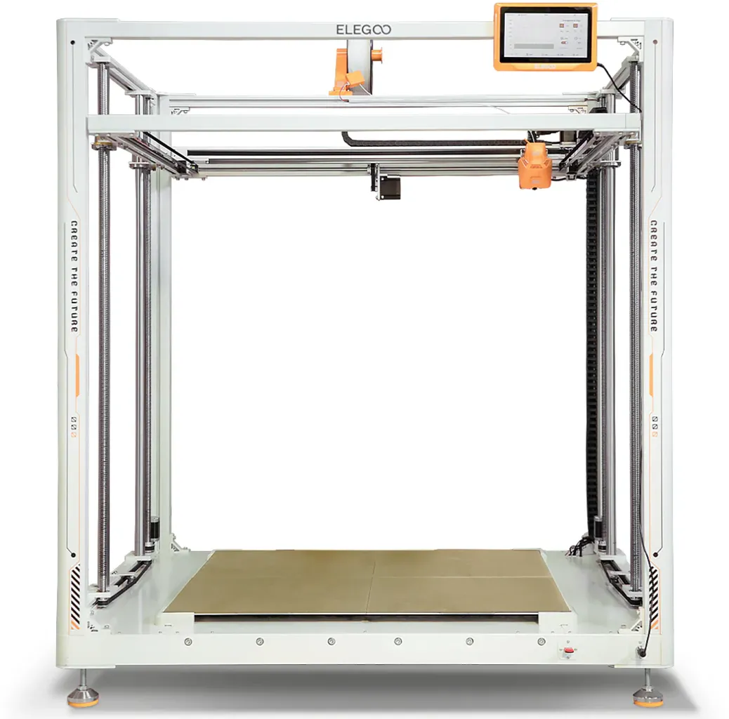 Elegoo OrangeStorm Giga - Impresora 3D FDM - Recomendado 150 mm/s y Máx. 300 mm/s - Espacio construcción: 800 x 800 x 1000 mm