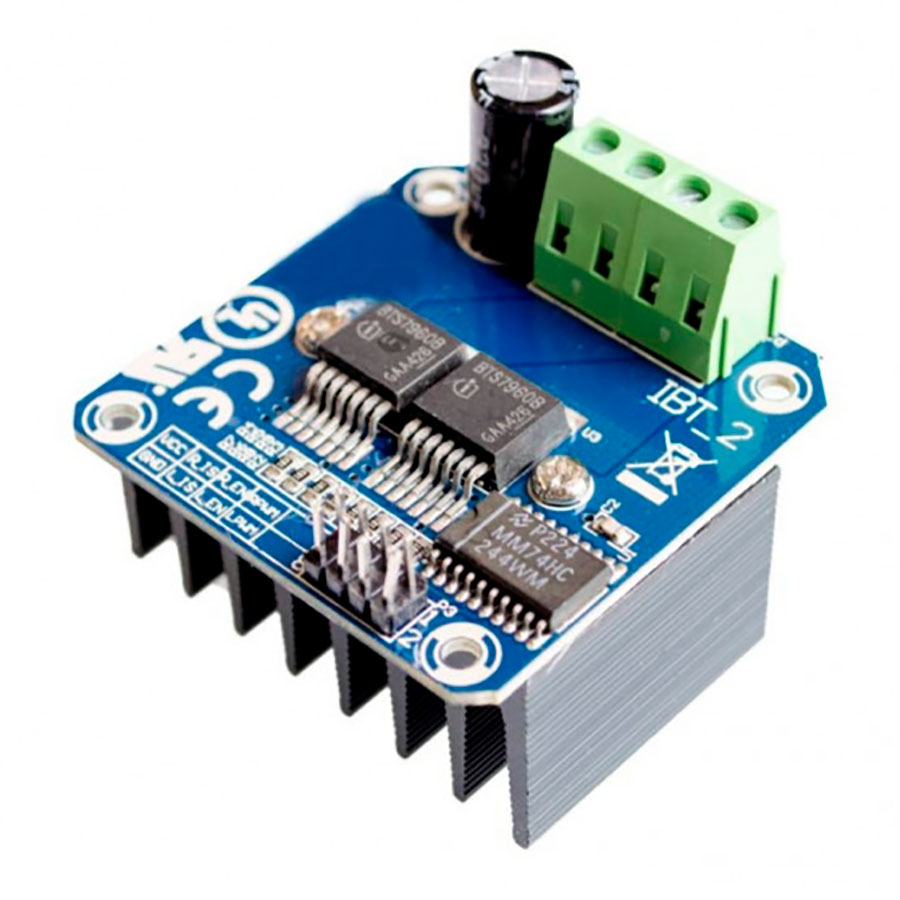 BTS7960 - 43A - BTS7960 Motor Driver: Easily control high-power motors