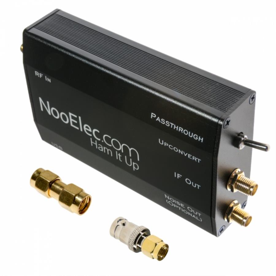 Nooelec Ham It Up Plus v2 - Convertidor ascendente RTL-SDR, NESDR y otros a HF 0,3 a 65 MHz con TCXO y caja - 100769